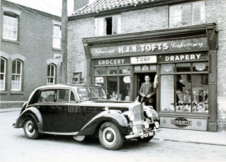 'Happy' Tofts shop.  1950s