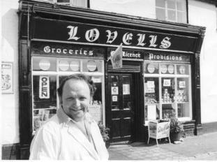 Don Carey taking over Lovell's shop.  1978